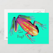 Kikker? Briefkaart (Voorkant / Achterkant)