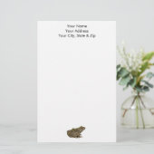 Kikker Briefpapier (Staand voorkant)