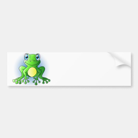 Kikker Bumpersticker (Voorkant)