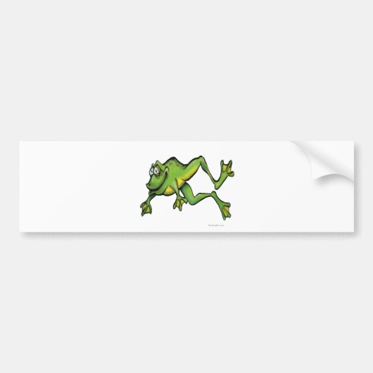 Kikker Bumpersticker (Voorkant)