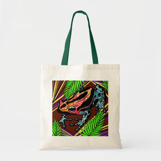 Kikker-Canvas tas (Voorkant)