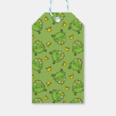 Kikker-Cartoon Cadeaulabel (Achterkant)