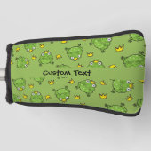 Kikker Cartoon Patroon Golfheadcover (Voorkant)