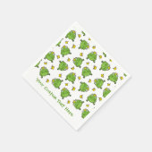 Kikker Cartoon Pattern Servet (Hoek)