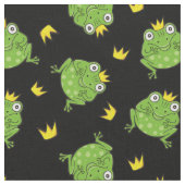 Kikker Cartoon Pattern Stof (Close Up)