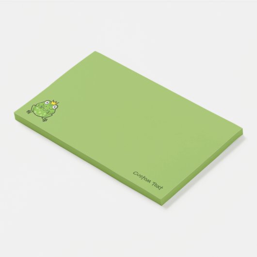 Kikker-Cartoon Post-it® Notes (Schuin)