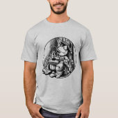 Kikker Cigar Box Guitar T-shirt (Voorkant)