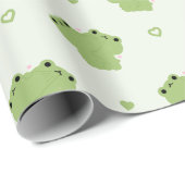 Kikker Couple Cadeaupapier (Rol Hoek)