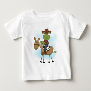 Kikker Cowboy Met Paard Tshirts En Cadeaus