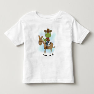 Kikker Cowboy Met Paard Tshirts En Cadeaus