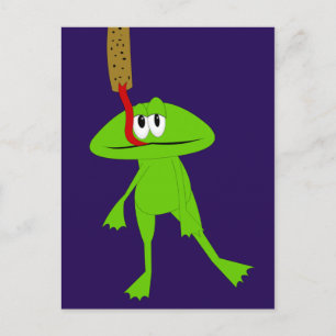 Kikker en Flypaper Briefkaart