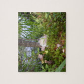 Kikker en logge compacte puzzel (Verticaal)