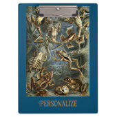 Kikker en pad Ernst Haeckel Klembord (Voorkant)