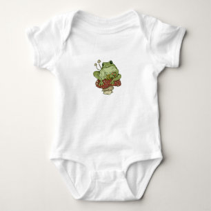 Kikker en Paddenstoelen Cute Cottagecore Grappige Romper