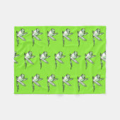 kikker fleece deken (Voorkant (Horizontaal))