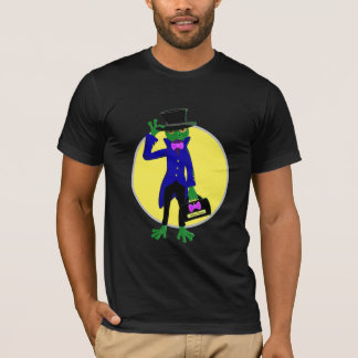 Kikker geschikt zwart T-shirt