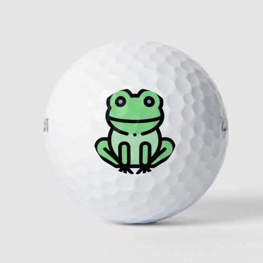 Kikker Golfballen (Voorkant)