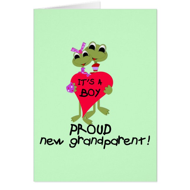 Kikker grootouder van Boy Tshirts en Gifts (Voorkant)
