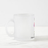 Kikker Grootouder van Jongen Tshirts en Geschenken Matglas Koffiemok (Links)