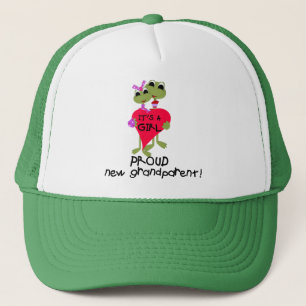 Kikker Grootouder van Meisje Tshirts en Geschenken Trucker Pet