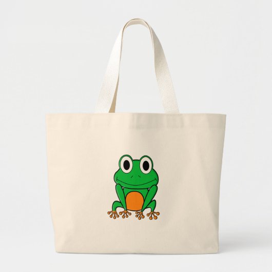 Kikker Grote Tote Bag (Voorkant)