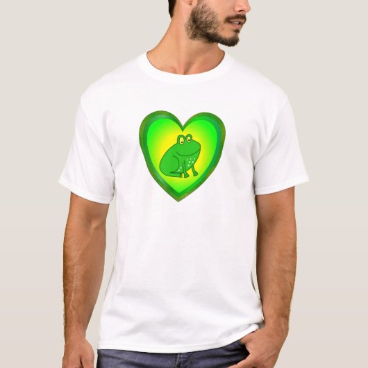 Kikker Heart T-shirt (Voorkant)