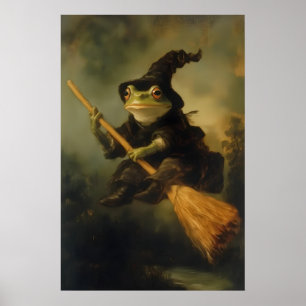Kikker Hekserij Kunstprint Spookachtige Gotische V Poster