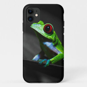 Kikker III van de rode oogboom iPhone 11 Hoesje