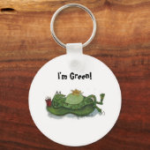 Kikker, ik ben groen! sleutelhanger (Voorkant)