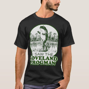 Kikker ik zag de loveland-kikker t-shirt
