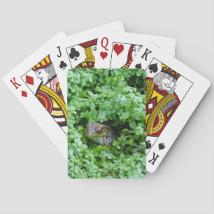 Kikker in Clover Pokerkaarten