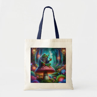 Kikker in gedachten tote bag