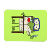 Kikker in het Laboratorium van de Wetenschap Magneet (Horizontaal)