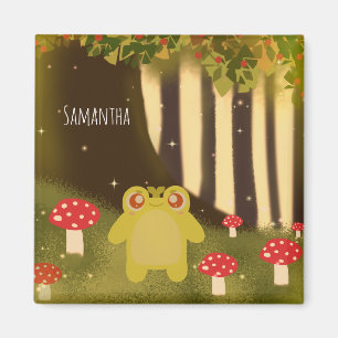 Kikker in magische Natuur Magneet