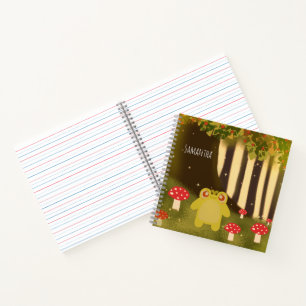 Kikker in magische Natuur Notitieboek