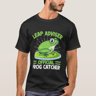 Kikker Kikker Sprong Adviseur Vanger T-shirt