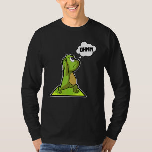 Kikker Kikker Yoga Houden Sport Gymnastiek Ohm Har T-shirt