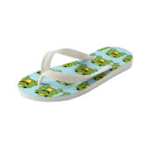 Kikker Kinder Teenslippers (Schuin)