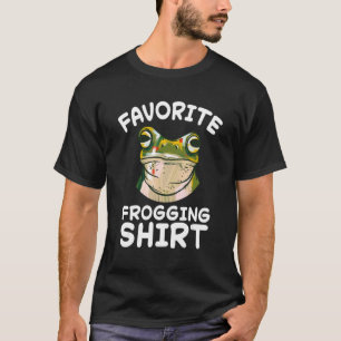 Kikker Liefde Pad Kikker Vanger Jager Amfibie Vang T-shirt