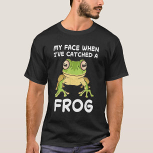 Kikker Liefde Pad Kikker Vanger Jager Amfibie Vang T-shirt