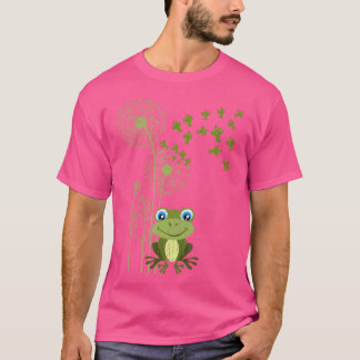 Kikker Lover Natuur Dier Schattige Amfibie Paarden T-shirt