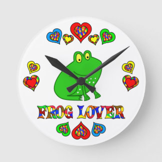 Kikker Lover Ronde Klok