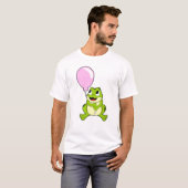 Kikker met ballon t-shirt (Voorkant volledig)
