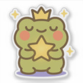 Kikker met een Star Sticker (Voorkant)