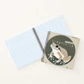 kikker met eenvoud notitieboek (Binnen)