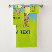 Kikker met Icecream Bad Handdoek (Insitu)