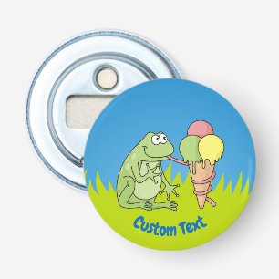 Kikker met Icecream Bottle Opener