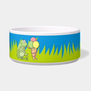 Kikker met Icecream Bowl Voerbakje