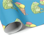 Kikker met Icecream Cadeaupapier (Rol Hoek)