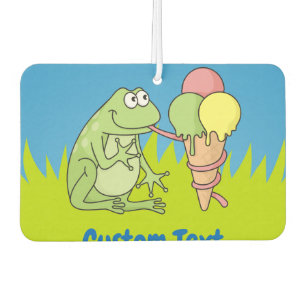 Kikker met Icecream Luchtverfrisser